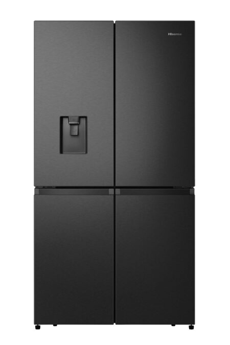 Hisense RQ758N4SWFE Amerikaanse koelkast Vrijstaand 609 l E Zwart DHZ913