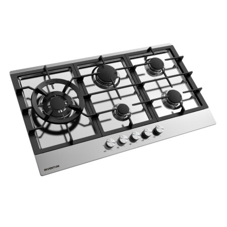 Inventum IKG9023WGRVS kookplaat Roestvrijstaal Ingebouwd Gaskookplaat 5 zone(s) DHZ1055 - Afbeelding 3