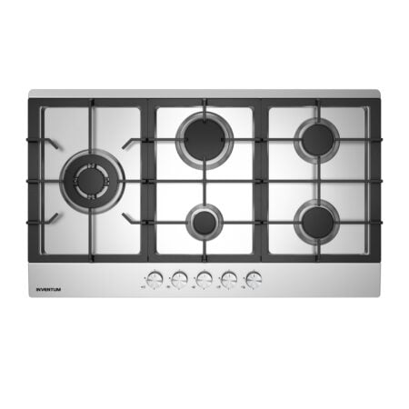 Inventum IKG9023WGRVS kookplaat Roestvrijstaal Ingebouwd Gaskookplaat 5 zone(s) DHZ1055 - Afbeelding 4
