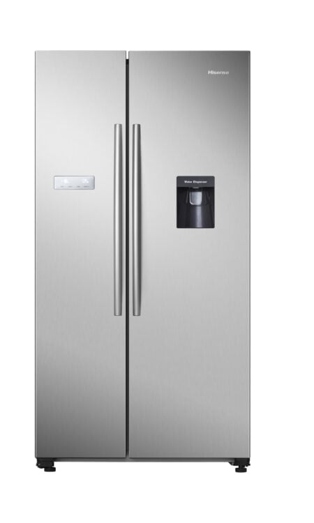 Hisense RS741N4WCE Amerikaanse koelkast Vrijstaand 578 l E Roestvrijstaal EWO10525-10