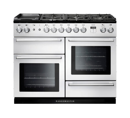 Rangemaster Nexus 110 Dual Fuel White gasfornuis DHZ1052