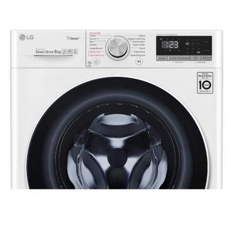 LG F4WV508S0 wasmachine Voorbelading 8 kg 1400 RPM Wit EWO737 - Afbeelding 7
