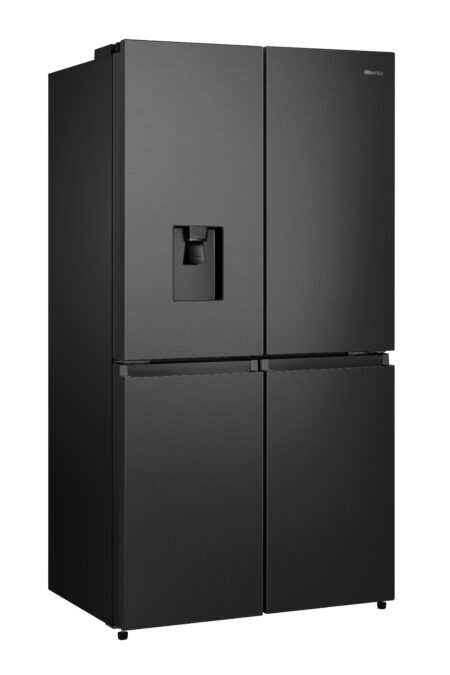 Hisense RQ758N4SWFE Amerikaanse koelkast Vrijstaand 609 l E Zwart DHZ913 - Afbeelding 3
