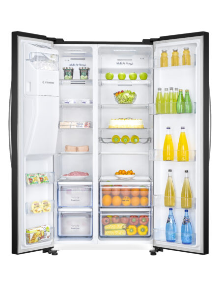 Hisense RS694N4IBF Amerikaanse koelkast Vrijstaand 535 l F Zwart DHZ1125