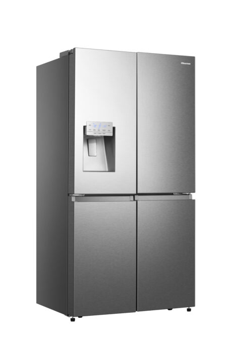 Hisense RQ760N4AIF Amerikaanse koelkast Vrijstaand 540 l F Roestvrijstaal DHZ921 - Afbeelding 4