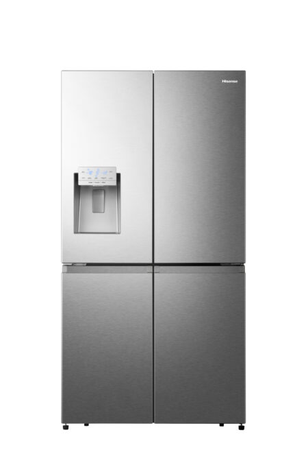 Hisense RQ760N4AIF Amerikaanse koelkast Vrijstaand 540 l F Roestvrijstaal DHZ921