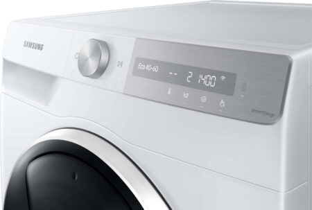 Samsung WW9GT754AWH/S2 wasmachine Voorbelading 9 kg 1400 RPM Zilver, Wit - EWO815 - Afbeelding 11