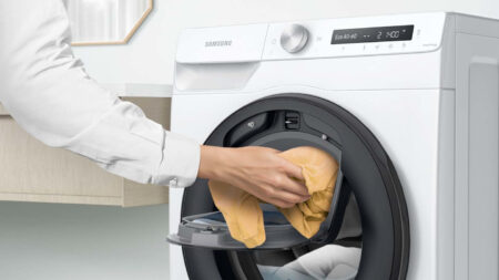 Samsung WW9GT754AWH/S2 wasmachine Voorbelading 9 kg 1400 RPM Zilver, Wit - EWO815 - Afbeelding 14