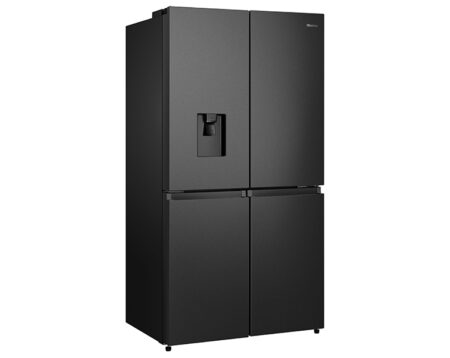 Hisense RQ758N4SWF1 Amerikaanse koelkast Vrijstaand 606 l F Zwart DHZ912 - Afbeelding 3