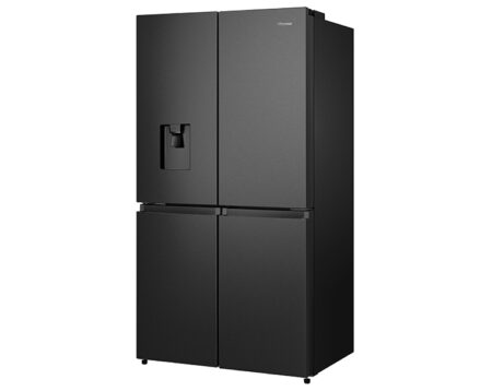 Hisense RQ758N4SWF1 Amerikaanse koelkast Vrijstaand 606 l F Zwart DHZ903 - Afbeelding 4