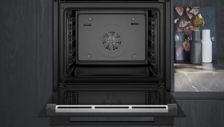 Siemens iQ700 HB734G1B1 oven 71 l 3600 W Zwart - Afbeelding 4