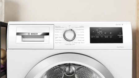 Bosch Serie 4 WTH85223GB wasdroger Vrijstaand Voorbelading 8 kg A++ Wit DHZ929 - Afbeelding 3
