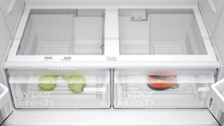 Siemens iQ300 KF96NVPEA amerikaanse koelkast Vrijstaand 605 l E Zilver - Afbeelding 8