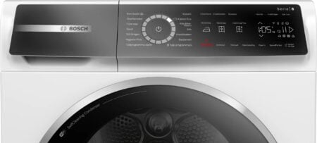 Bosch Serie 8 WQB246C7NL wasdroger Vrijstaand Voorbelading 9 kg A+++ Wit - Afbeelding 4
