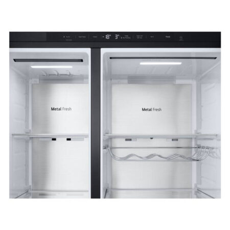 LG GSLE91EVAC amerikaanse koelkast Vrijstaand 628 l C Zwart - Afbeelding 6
