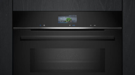 Siemens iQ700 CM776G1B1 oven 45 l 3600 W Zwart - Afbeelding 3