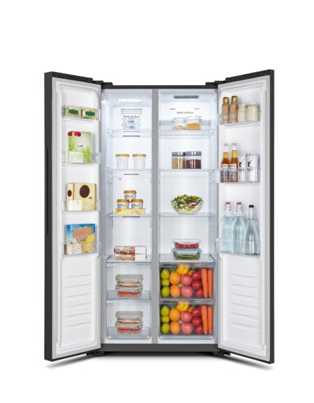 Fridgemaster MS83430EB amerikaanse koelkast Vrijstaand 441 l E Zwart - DHZ1552 - Afbeelding 6