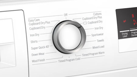 Bosch Serie 4 WTH85222GB wasdroger Vrijstaand Voorbelading 8 kg A++ Wit - DHZ1204APD - Afbeelding 7