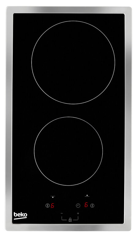 Beko HDMC32400TX kookplaat Roestvrijstaal Ingebouwd 30 cm Keramisch 2 zone(s) DHZ1083