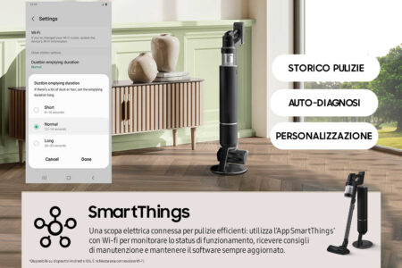 Samsung VS28C9784QK 2-in-1-steelstofzuiger Batterij/Accu Droog Zakloos 1200, 730 Zwart - EWO1222 - Afbeelding 17