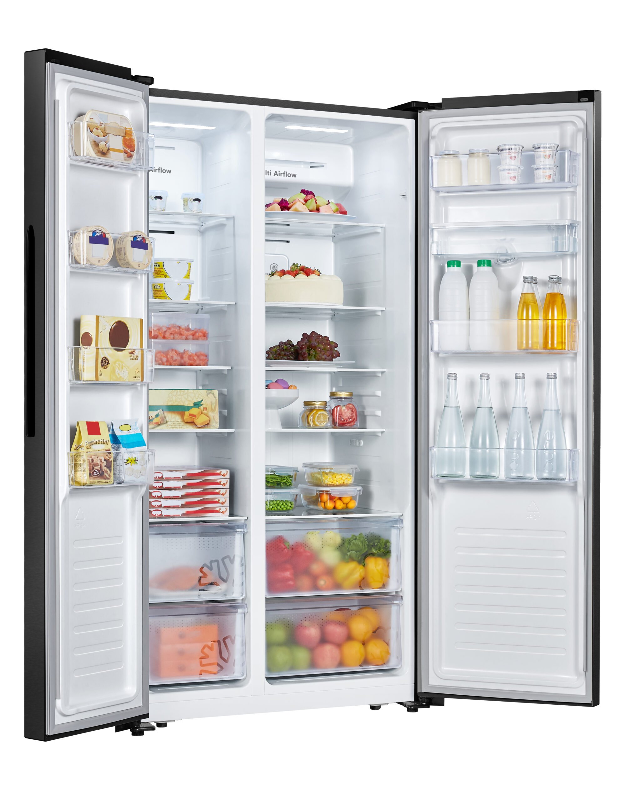 Fridgemaster MS91520DEB amerikaanse koelkast Vrijstaand 519 l E Zwart - EWO3320 - Afbeelding 7