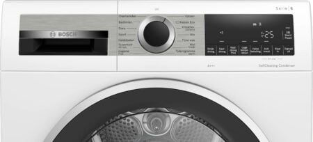 Bosch Serie 6 WQG235D2NL wasdroger Vrijstaand Voorbelading 8 kg A+++ Wit - Afbeelding 4