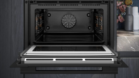 Siemens iQ700 CM776G1B1 oven 45 l 3600 W Zwart - Afbeelding 4