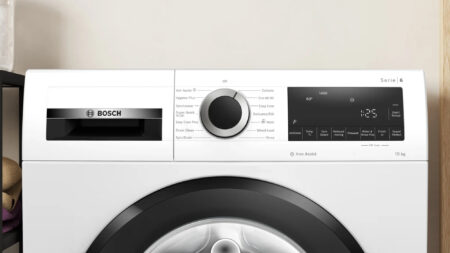 Bosch Serie 6 WGG254Z0GB wasmachine Voorbelading 10 kg 1400 RPM Wit DHZ504 - Afbeelding 3