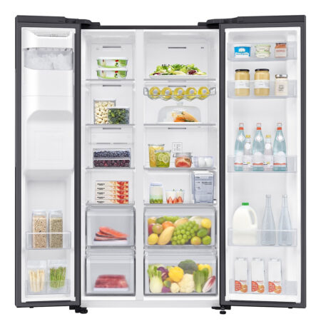 Samsung RS64DG53R3B1 amerikaanse koelkast Vrijstaand 628 l E Zwart, - Afbeelding 6