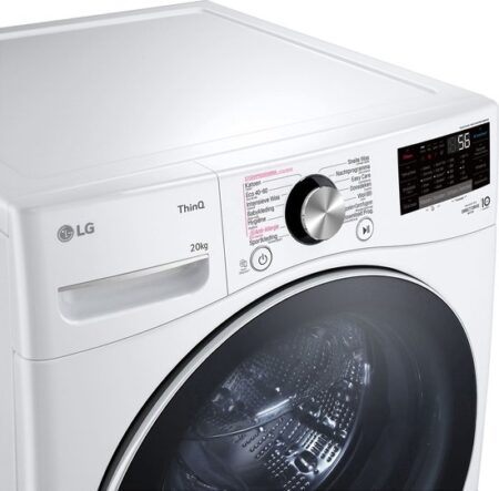 LG LC0R2N2 - Wasmachine, 20KG, C, 1000 TPM , AI DD, Direct Drive Motor, Turbowash, Steam, SmarThinQ, - Afbeelding 5