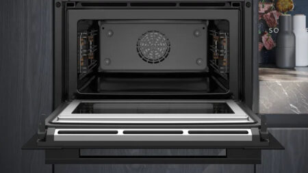 Siemens iQ700 CM736G1B1 oven 45 l 3600 W Zwart - Afbeelding 4
