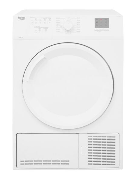 Beko DTGCT7000W wasdroger Vrijstaand Voorbelading 7 kg B Wit DHZ1513 - Afbeelding 9