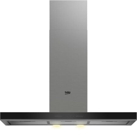 Beko BHCB93640BH afzuigkap Muurmontage Zwart, Roestvrijstaal 645 m³/uur - Afbeelding 8