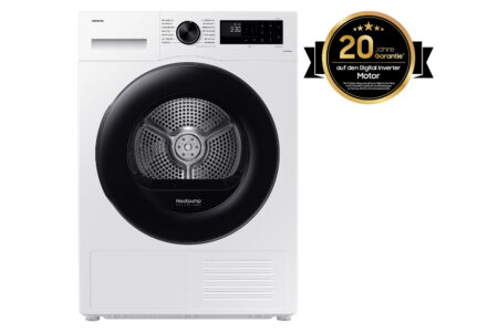 Samsung DV90CGC2A0AE wasdroger Vrijstaand Voorbelading 9 kg A++ Wit - EWO1454 - Afbeelding 4
