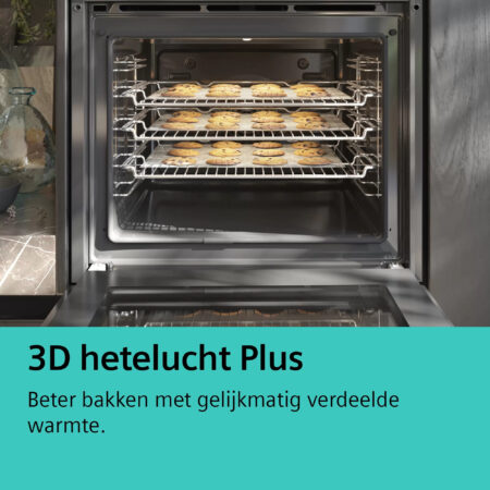 Siemens iQ700 HB774A1B1 oven 71 l Zwart DHZ1293 - Afbeelding 7