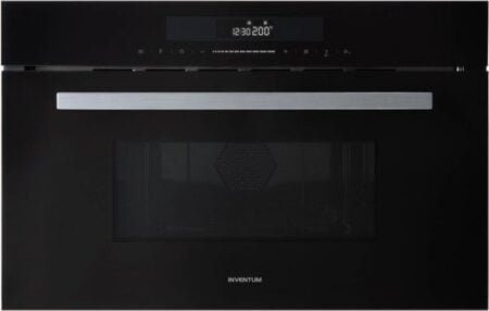 Inventum IMC3834GT - Inbouw combi-oven - Hetelucht - Magnetron - Grill - 34 liter - 38 cm hoog - Tot 220 graden - Zwart/RVS