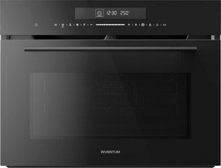 Inventum IMC4535GT inbouw oven met magnetron 45 cm Zwart