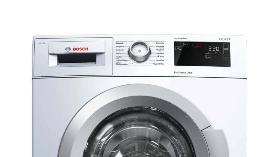Bosch Serie 6 WAT28640 wasmachine Voorbelading 8 kg 1374 RPM Wit DHZ1619APD - Afbeelding 3