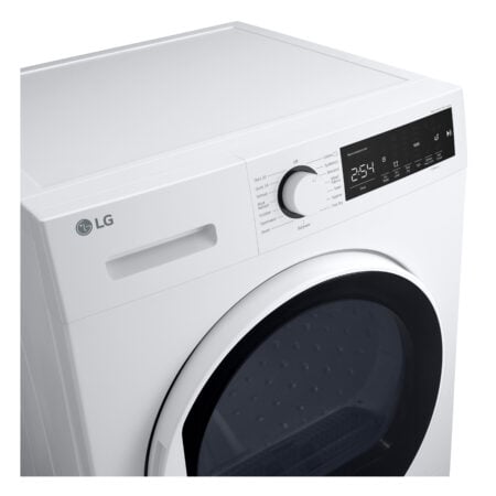 LG FDT208W wasdroger Vrijstaand Voorbelading 8 kg A++ Wit DHZ1624APD - Afbeelding 5
