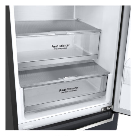 LG GBB92MCABP koel-vriescombinatie Vrijstaand 384 l B Zwart, Metallic DHZ1322 - Afbeelding 16