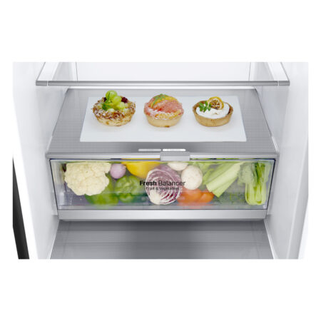 LG GBB92MCABP koel-vriescombinatie Vrijstaand 384 l B Zwart, Metallic DHZ1322 - Afbeelding 20