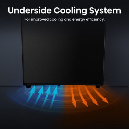 Hisense RB5K330GSFC koel-vriescombinatie Vrijstaand 330 l C Zwart, - Afbeelding 10