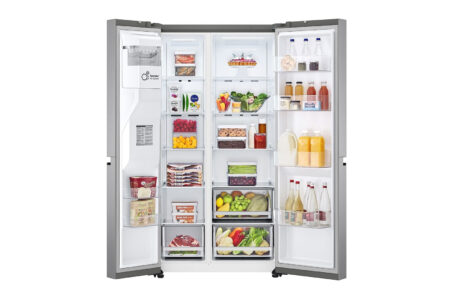 LG GSLV50PZXE amerikaanse koelkast Vrijstaand 635 l E Zilver EWO1720 - Afbeelding 3