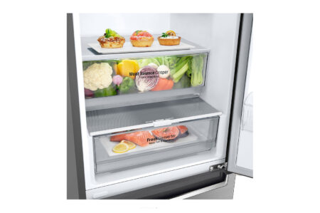 LG GBB61PZGCN1 koel-vriescombinatie Vrijstaand 341 l C Platina, Zilver DHZ1381 - Afbeelding 5