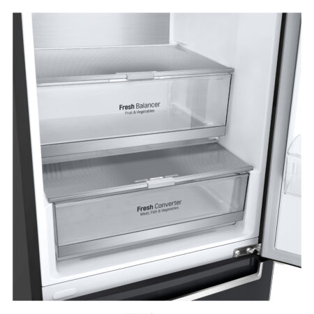 LG GBB72MCUGN koel-vriescombinatie Vrijstaand 384 l D Zwart DHZ1352 - Afbeelding 8
