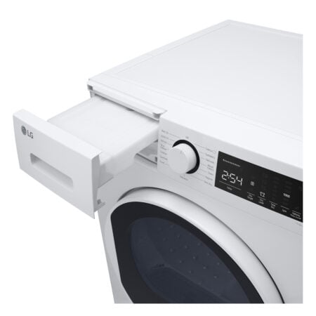 LG FDT208W wasdroger Vrijstaand Voorbelading 8 kg A++ Wit DHZ1624APD - Afbeelding 8