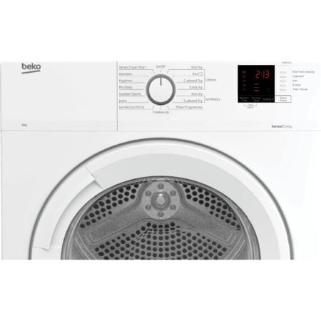 Beko DA8012GA wasdroger Vrijstaand Voorbelading 8 kg C Wit DHZ1859 - Afbeelding 7