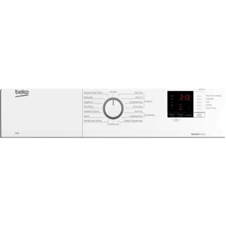 Beko DA8012GA wasdroger Vrijstaand Voorbelading 8 kg C Wit DHZ1859 - Afbeelding 3