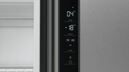 Bosch Serie 4 KFN96APEA amerikaanse koelkast Vrijstaand 605 l E Roestvrijstaal - Afbeelding 4