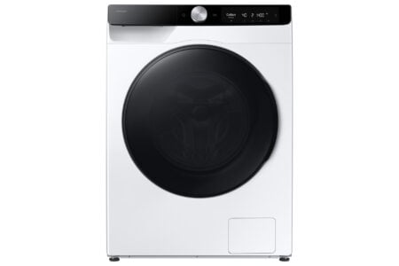 Samsung WD90DG6B85BK Was-droogcombinatie Vrijstaand Voorbelading Zwart, Wit D EWO1873